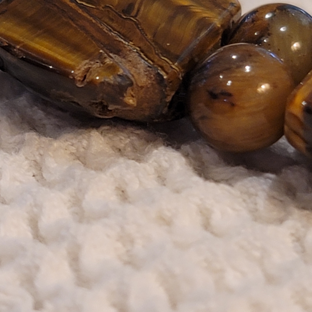 Tiger's Eye Beaded Bracelet